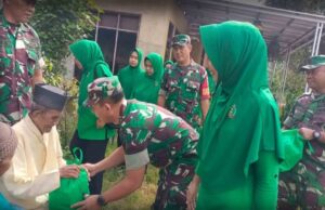 Kodim 0424/Tanggamus Kembali Gelar Jum’at Berkah