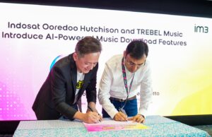 Indosat Ooredoo Hutchison dan TREBEL Music Hadirkan Fitur Download Musik Berbasis AI
