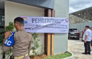 “Nakal”, tak mau urus izin operasional, Hotel Parkside disegel Pemkot Palembang dan Wakil Rakyat