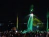 Dihadiri Aisar Khaled, Palembang Sukses Gelar Pertunjukan Flyboard with Bodylighting