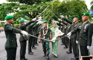 Mayjen TNI Ujang Darwis resmi jadi warga Kodam II Sriwijaya