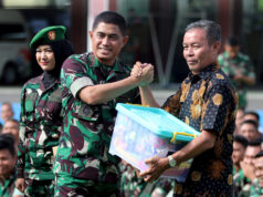 Jelang Sertijab, Pangdam II/Sriwijaya Beri Arahan Kepada Prajurit dan PNS Makodam II/Swj