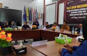 KPU Empat Lawang Gelar FGD Evaluasi Pemilu 2024