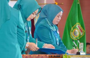 Dilantik Jadi Ketua PKK Palembang, Dewi Sastrani Fokus Benahi Posyandu dan UMKM