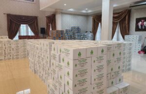 Warga Ucapan Terimakasih Atas Bantuan Sembako dari Kms H Halim Ali