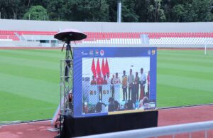 Rampung Renovasi, Stadion Bumi Sriwijaya Masuk Dalam 17 Stadion Bertaraf Internasional Yang Diresmikan Presiden
