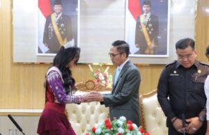 Wakili Sumse,l Salma Ranggita Cahyariyani di Ajang Putri Indonesia minta dukungan warga Palembang