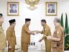 Awal kerja usai Idul Fitri Bupati Muba HM Toha rolling pejabat strategis