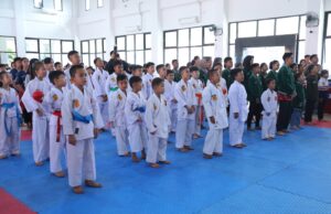 Buka Kejuaraan Karate, Ratu Dewa Berharap Dapat Menciptakan Atlit Berprestasi