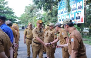 Pimpin Apel di Kecamatan AAL, Sekda Palembang Pastikan 5 Program Prioritas RDPS Berjalan Maksimal