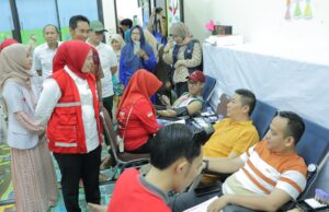 Stok Darah Aman, PMI Kota Palembang Kumpulkan 400 Kantong Darah