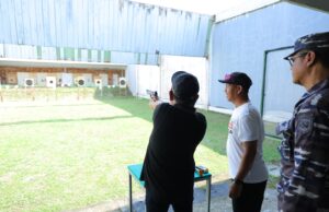 Ikut Latihan Menembak, Prima Salam: Bangun Konsentrasi dan Eratkan Silaturahmi