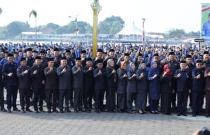 Tepati Janji Ratu Dewa Lantik 3932 ASN Kota Palembang