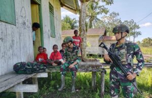 Peduli Warga Binaan di Papua, Satgas 141/AYJP berikan Pelayanan Kesehatan Gratis