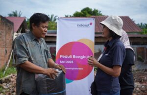 Indosat Ooredoo Hutchison Salurkan Bantuan untuk Korban Gempa di Bengkulu