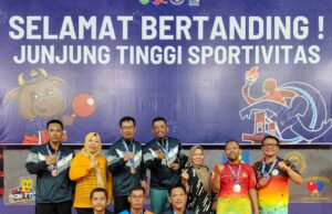 Poprov Korpri Sumsel 2025, Kontingen Lubuklinggau Cabor Tenis Meja Juara Umum Kedua