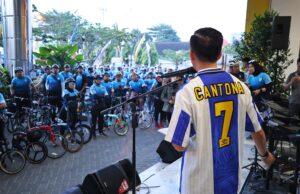 Ratu Dewa Lepas Ratusan Peserta Sepeda Lipat, Harapkan Bisa Cetak Atlet Berprestasi