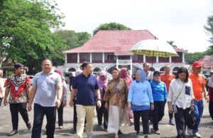 Jelang ‘Swarna Songket Nusantara’ Ketua TP PKK Palembang Sambut Kunjungan Setwapres RI di BKB