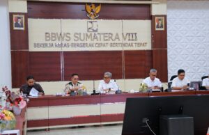 Kick Off Meeting Bersama BBWS Sumatera VIII dan Tim World Bank, Walikota Bahas Penanganan Titik Banjir di Wilayah Bendung