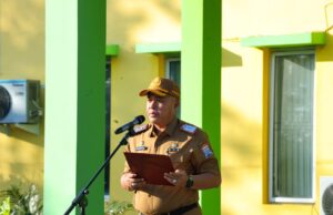 Apel Pagi di Sematang Borang, Sekda Aprizal Ingatkan ASN Disiplin dan Patuhi Tupoksi