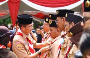 Peringatan Hari Pramuka ke-64 di Palembang, Ribuan Anggota Padati Bumi Perkemahan Cadika