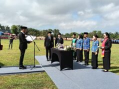 Ribuan PPPK PALI Dilantik, Bupati Asgianto: Jangan Petantang-petenteng Layani Masyarakat
