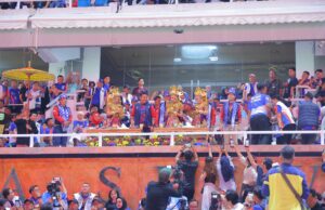 Opening Ceremony Pornas Korpri ke-XVII, Ketum Korpri dan Gubernur Sumsel Serukan Atlet Jaga Sportifitas