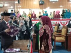 Gantikan Almarhum Saukani, Sulaila Resmi Dilantik Sebagai PAW Anggota DPRD Kabupaten Empat Lawang