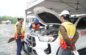 Dorong Keselamatan Berkendara di Area Tambang, PTBA Sukses Gelar Kompetisi Safety Driving