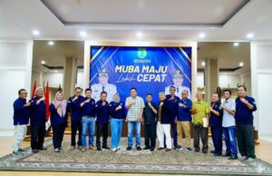 Sambut Audiensi PWI Sumsel, Bupati Muba HM Toha Siap Dukungan Program PWI untuk Kemajuan Daerah