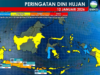 Waspadai Potensi Hujan Lebat di Jawa dan NTB akibat Dinamika Atmosfer