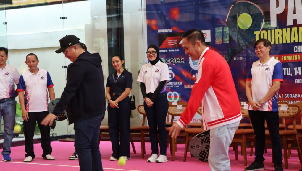 PADDEL untuk kemanusian, Ratu Dewa Apresiasi Turnamen Padel AMA Indonesia