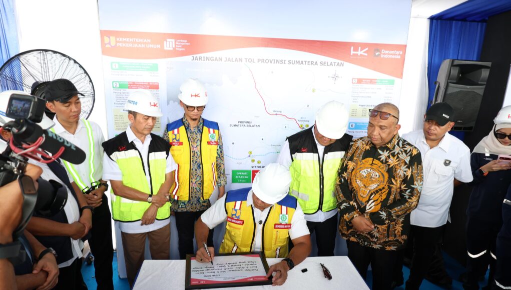 H-10 Idul Fitri ruas tol Tol Palembang – Betung difungsikan, Ratu Dewa : Tingkatkan geliat ekonomi Palembang Exit Tol harus daerah Gandus