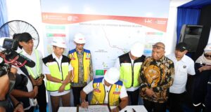 H-10 Idul Fitri ruas tol Tol Palembang – Betung difungsikan, Ratu Dewa : Tingkatkan geliat ekonomi Palembang Exit Tol harus daerah Gandus
