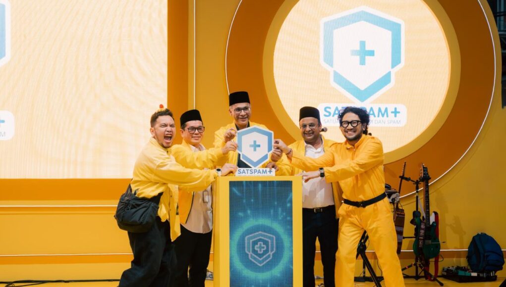 Fitur SATSPAM+didukung teknologi AIvolusi5G yang Cepat dan Aman, siap melindungi Pejuang Ramadan di bulan suci yang bekerja keras bagai kuda dari ancaman penipuan digital