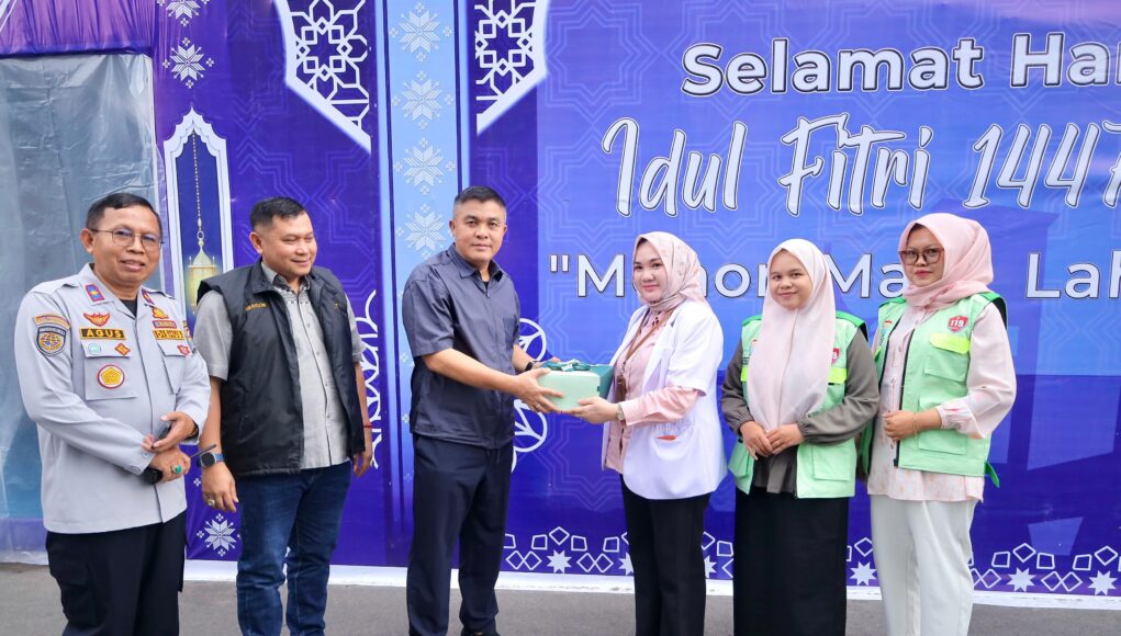 Sekda Aprizal Hasyim Tinjau Posko Lebaran, 500 Personel Disiagakan Amankan Pemudik di Palembang