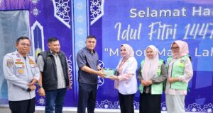 Sekda Aprizal Hasyim Tinjau Posko Lebaran, 500 Personel Disiagakan Amankan Pemudik di Palembang