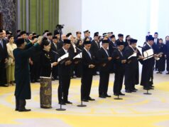 Tujuh Anggota Dewan Komisioner OJK Ucapkan Sumpah Jabatan