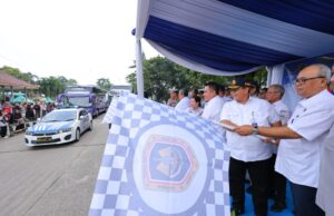 Balik Mudik Gratis dari Palembang ke Jakarta Dilepas, 5 Bus Angkut Pemudik Pasca Lebaran