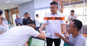 Sekda Palembang Tinjau Pelayanan Rumah Aspirasi, Pastikan Layanan Dasar Tetap Berjalan Pasca Lebaran