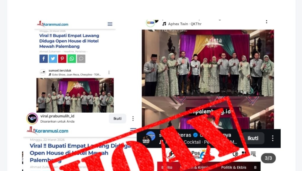 Pemkab Empat Lawang Tegaskan Isu Open House Bupati di Hotel Mewah HOAX