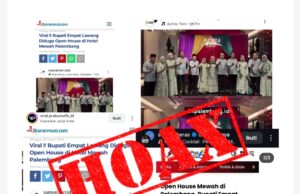 Pemkab Empat Lawang Tegaskan Isu Open House Bupati di Hotel Mewah HOAX