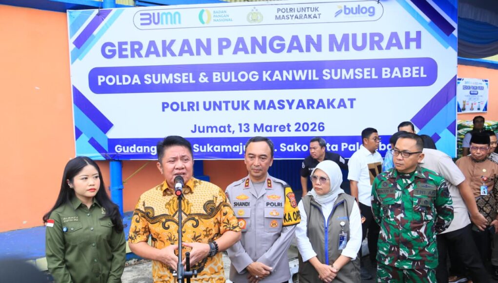 Gubernur Herman Deru Apresiasi Gerakan Pangan Murah, Upaya Tekan Panic Buying Jelang Idulfitri