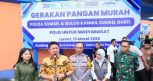 Gubernur Herman Deru Apresiasi Gerakan Pangan Murah, Upaya Tekan Panic Buying Jelang Idulfitri