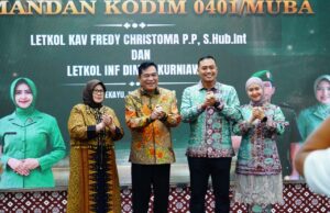 Pemkab Muba Gelar Lepas Sambut Dandim 0401/Muba