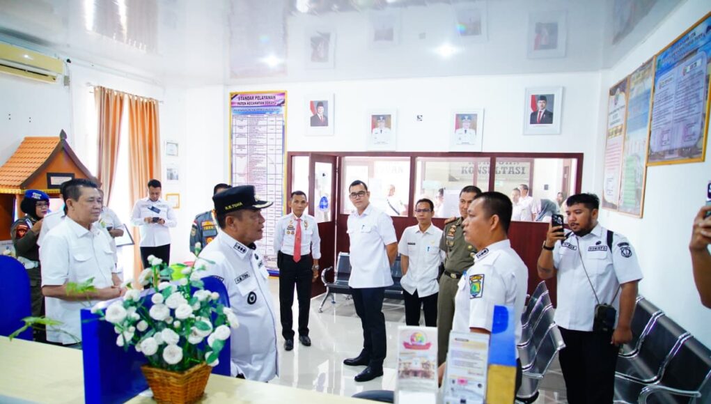 Hari Pertama Kerja Pasca Lebaran Idul Fitri 1447 H, Bupati Muba Lakukan Pengecekan Pelayanan Publik