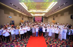 Nopianto SH Wakil Ketua DPRD Provinsi Sumsel Buka Puasa Bersama HIPMI