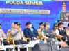 Ketua DPRD Sumsel, Andhie Dinialdie Hadiri Hadiri Apel Kamtibmas Ojol dan Buruh