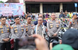 Kapolda Sumsel Serahkan 497 Kendaraan Hasil Kejahatan, Wujud Nyata Pemulihan Hak Masyarakat