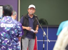 Kadispora Amri Beri Challange Ke PTMSI Kota Palembang